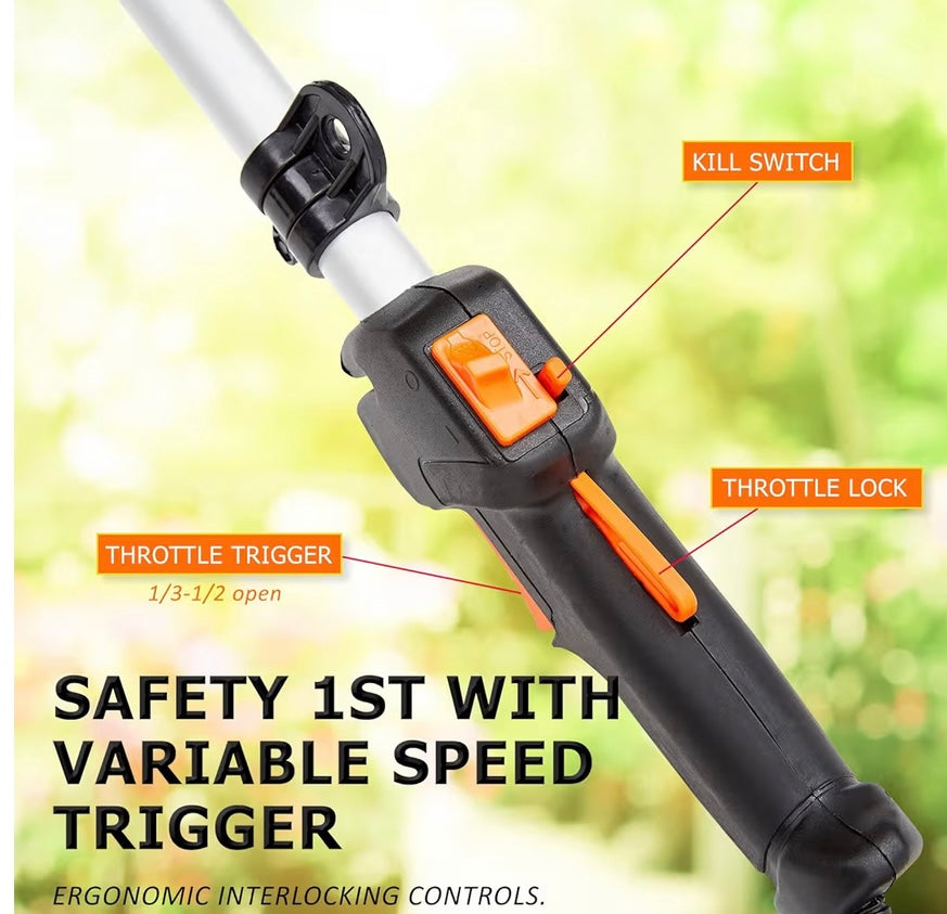 52cc Two Stroke Petrol Bush cutter 4 in 1